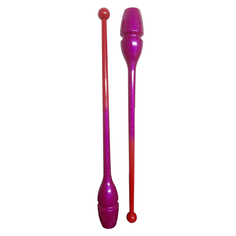 Glitter Dual Color Gym Club (Big) - (Magenta - Red)